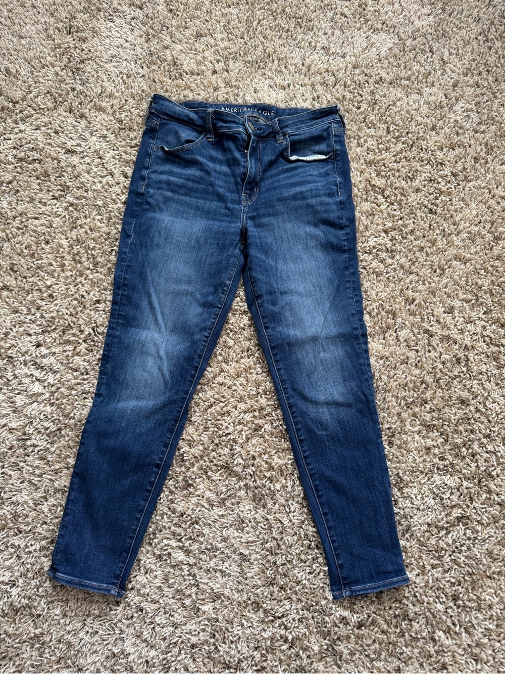 American Age Women’s Dark Blue Skinny Jeans